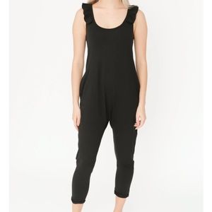 Smash + Tess black sweetheart romper In a medium